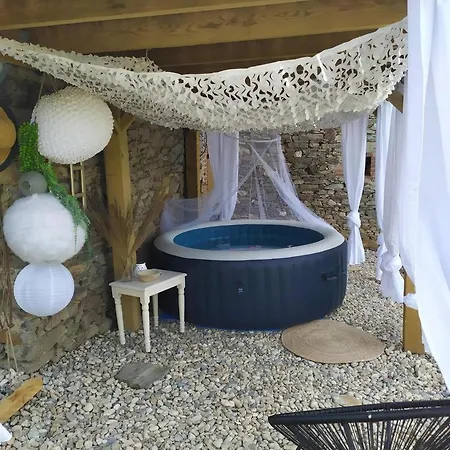 Nougaro 2 Pers Private Ouvert A L'annee Semesterbostad *